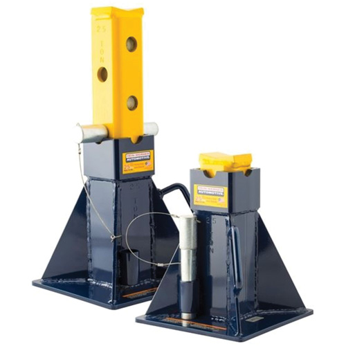 Vehicle Support Stands, Locking Pin, 25 tons Capacity M & M Nord Ouest Inc