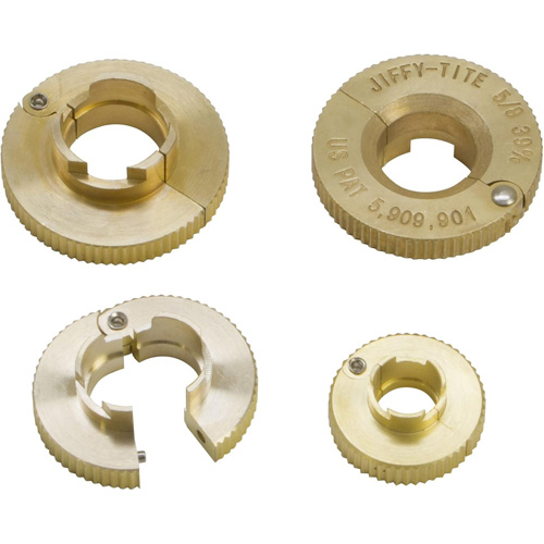 Jeu de d&eacute;connexions Jiffy-tite &agrave; profil bas, 4 mcx M & M Nord Ouest Inc