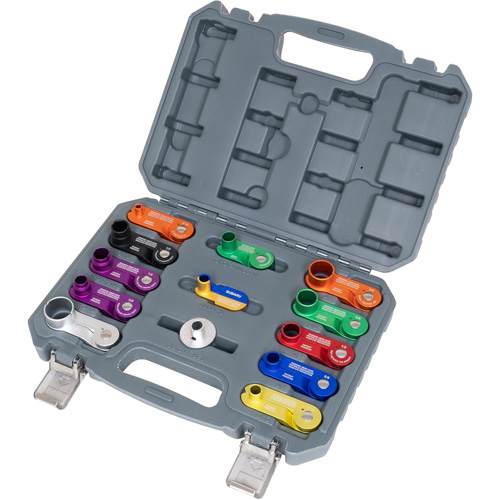Jeu de d&eacute;connexions &agrave; ressort en aluminium 13 mcx M & M Nord Ouest Inc