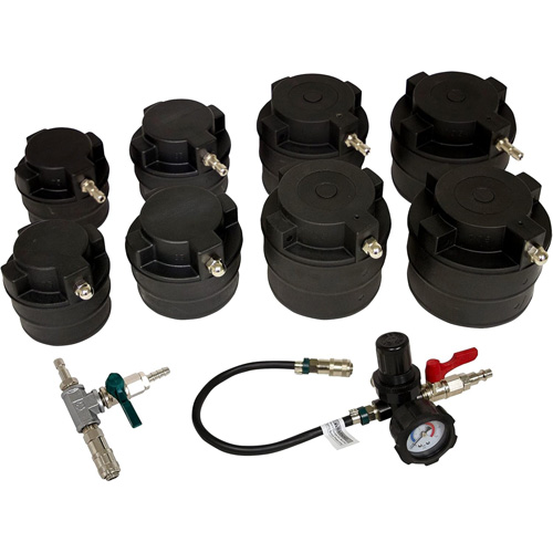 Trousse de test du syst&egrave;me d'air turbo HD avec adaptateur fumig&egrave;ne 10 mcx M & M Nord Ouest Inc