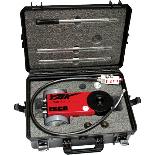 Portable 2-Stage Jack, 11 Ton(s)/22 Ton(s), Air Hydraulic M & M Nord Ouest Inc