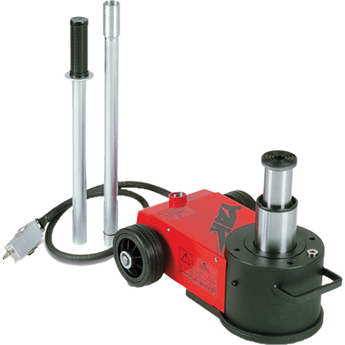 Cric portatif &agrave; 2 &eacute;tapes, 22 tonne(s)/44 tonne(s), Air comprim&eacute;/hydraulique M & M Nord Ouest Inc