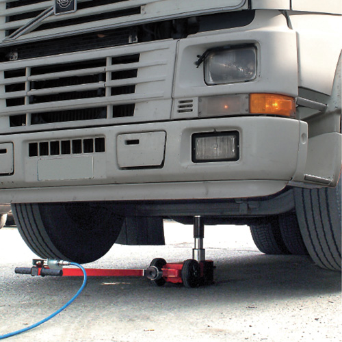 2-Stage Jack, 33 Ton(s)/66 Ton(s), Air Hydraulic M & M Nord Ouest Inc