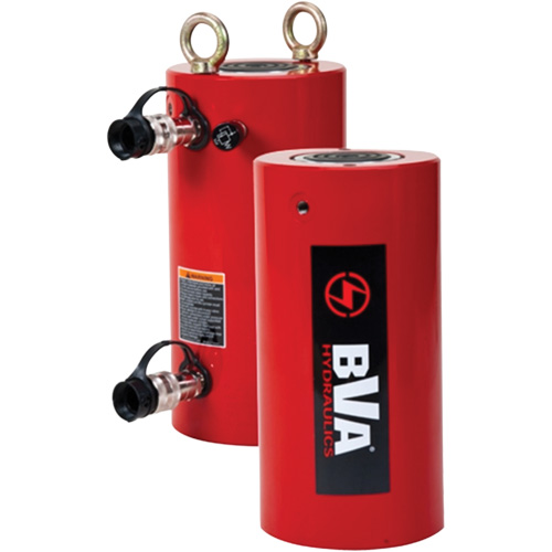 V&eacute;rin hydraulique double effet &agrave; haut tonnage, Course de 9,84", Capacit&eacute; de 100 tonnes, 10 000 PSI M & M Nord Ouest Inc