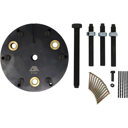 Outil de d&eacute;montage/montage du joint d'arbre &agrave; cames arri&egrave;re ISX12 Cummins M & M Nord Ouest Inc