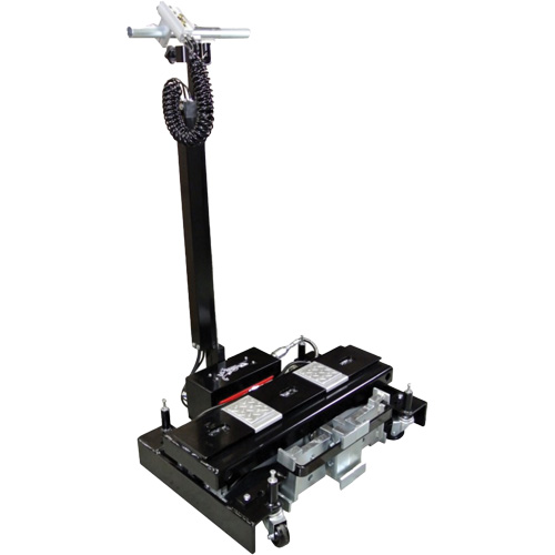 Floor Service Jack, 14 Ton(s) Capacity, 8-1/4" Lowered, 20" Raised, Air Hydraulic M & M Nord Ouest Inc