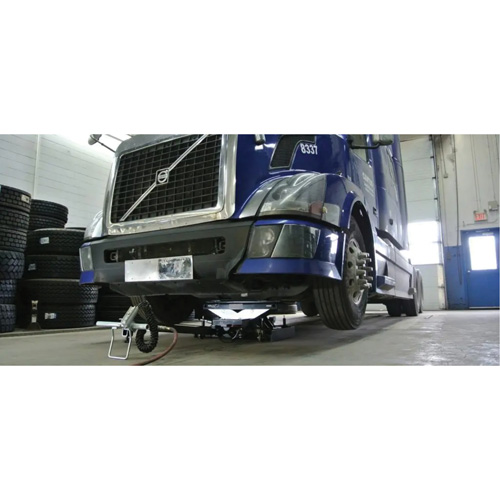 Floor Service Jack, 14 Ton(s) Capacity, 8-1/4" Lowered, 20" Raised, Air Hydraulic M & M Nord Ouest Inc
