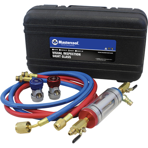 Ensemble de hublots d'inspection visuelle avec raccords manuels R134A M & M Nord Ouest Inc
