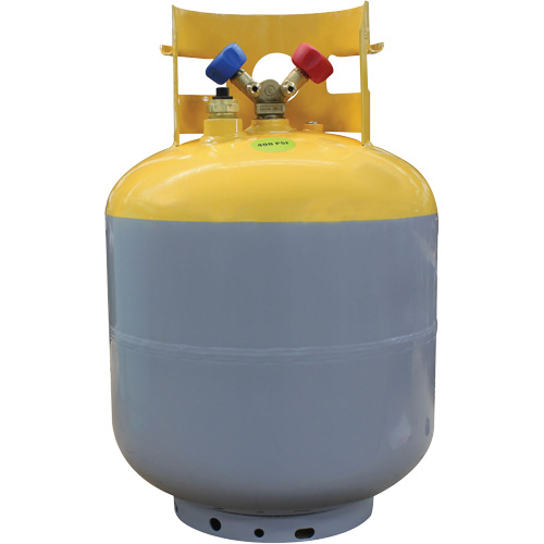 50 Lbs DOT-Approved Recovery Cylinder with Float Switch M & M Nord Ouest Inc