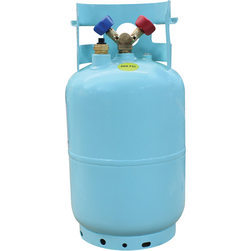 30 Lbs DOT-Approved Recovery Cylinder with Float Switch M & M Nord Ouest Inc