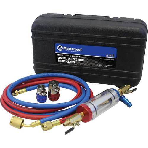 Hublots d'inspection visuelle R1234Yf avec raccords rapides R1234Yf M & M Nord Ouest Inc