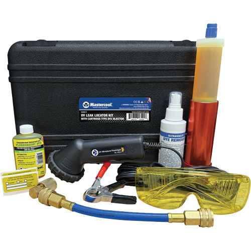 Trousse de d&eacute;tection de fuite UV M & M Nord Ouest Inc