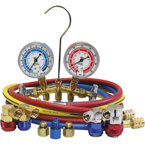Ensemble de manom&egrave;tres collecteur double M & M Nord Ouest Inc
