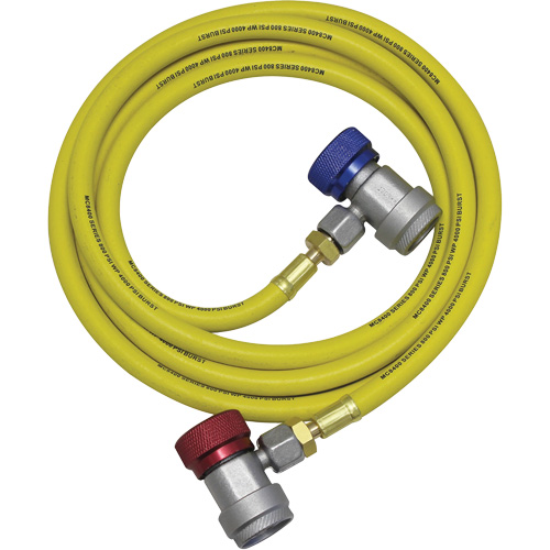 Ensemble flexible de rinçage pour syst&egrave;me de climatisation R134a M & M Nord Ouest Inc