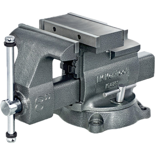&eacute;tau r&eacute;versible pour m&eacute;canicien professionnel KT4800, Largeur des m&acirc;choires 8", Profondeur de la gorge 4-7/8", Base Pivotant M & M Nord Ouest Inc