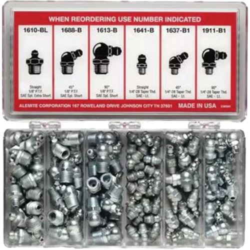 96-Piece Fitting Assortment with Box M & M Nord Ouest Inc
