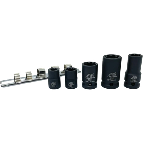 5 Pc. VAG Brake Caliper Socket Set M & M Nord Ouest Inc