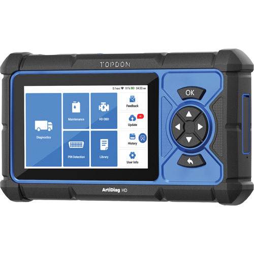 ArtiDiag HD 5" Heavy-Duty Scan Tool with Service Functions M & M Nord Ouest Inc