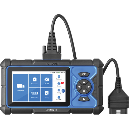 ArtiDiag HD 5" Heavy-Duty Scan Tool with Service Functions M & M Nord Ouest Inc