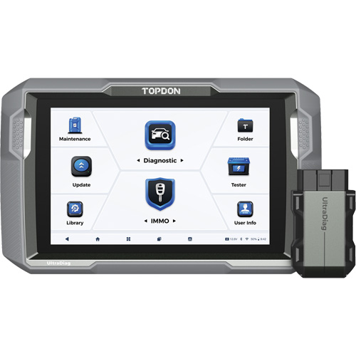 UltraDiag 8" Scan Tool & Key Programming with Bi-Directional Controls M & M Nord Ouest Inc