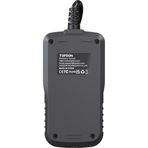Testeur de batterie, de charge et de d&eacute;marrage BT50 avec imprimante M & M Nord Ouest Inc