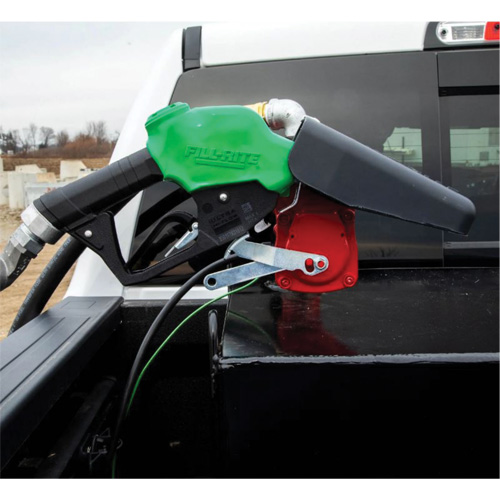 Green Ultra High-Flow Automatic Diesel Spout Nozzle M & M Nord Ouest Inc
