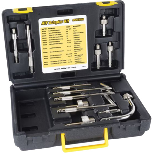 ATF Refill & Evacuation Kit with 13 Adapters M & M Nord Ouest Inc