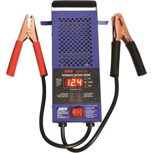 Testeur de batterie num&eacute;rique avec test automatique M & M Nord Ouest Inc