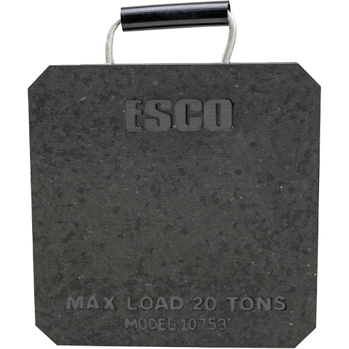 Plaque de support de v&eacute;rin d'une capacit&eacute; de 20 tonnes M & M Nord Ouest Inc