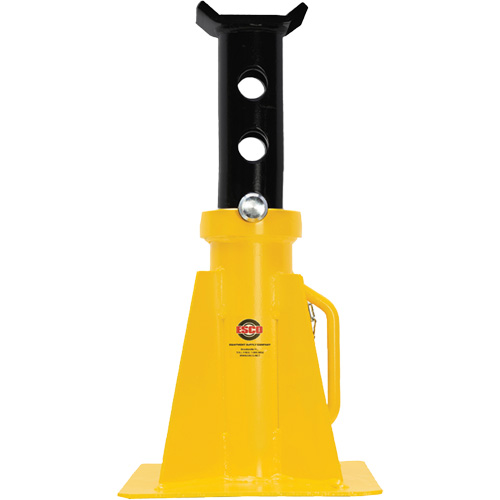 Pin Style Jack Stand, Locking Pin, 25 tons Capacity, 15-3/4" - 26-3/4" H M & M Nord Ouest Inc