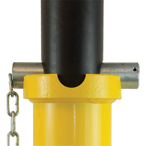 Pin Style Jack Stand, Locking Pin, 25 tons Capacity, 15-3/4" - 26-3/4" H M & M Nord Ouest Inc