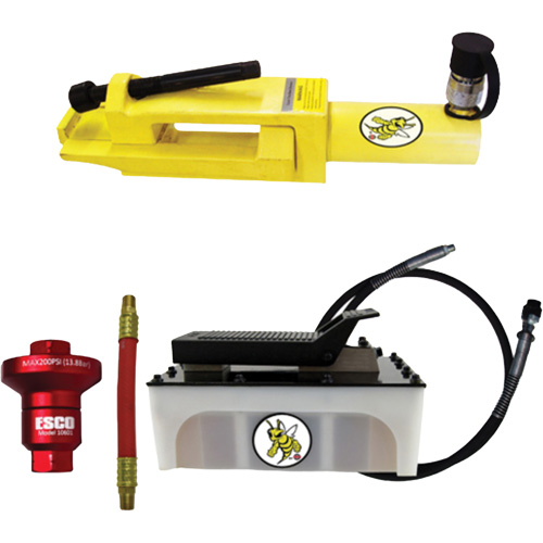 Yellow Jackit Giant Tire/Earthmover Bead Breaker Kit M & M Nord Ouest Inc