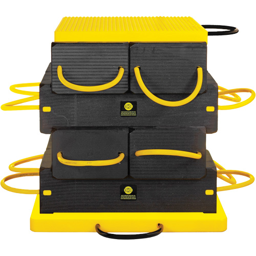 Ensemble de syst&egrave;me de sout&egrave;nement en composite CribLok 10 mcx M & M Nord Ouest Inc