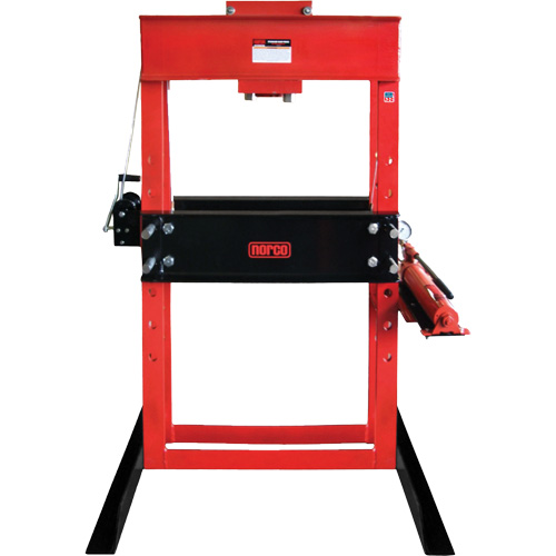Hand Pump Operated Shop Press, 50 tons Capacity M & M Nord Ouest Inc