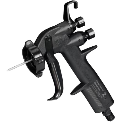 Pistolet pulv&eacute;risateur Performance 2 avec vanne de contr&ocirc;le du d&eacute;bit d'air, 13 pi³/min M & M Nord Ouest Inc