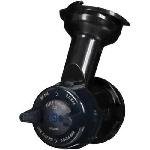 Performance Gravity Fine Finish Atomizing Head - Blue M & M Nord Ouest Inc