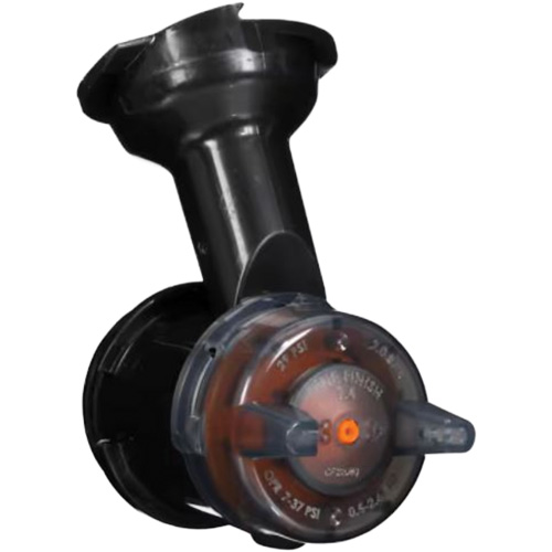 Performance Gravity Fine Finish Atomizing Head - Orange M & M Nord Ouest Inc