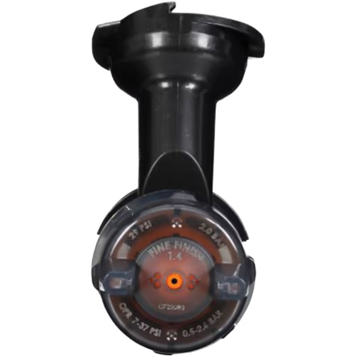 Performance Gravity Fine Finish Atomizing Head - Orange M & M Nord Ouest Inc