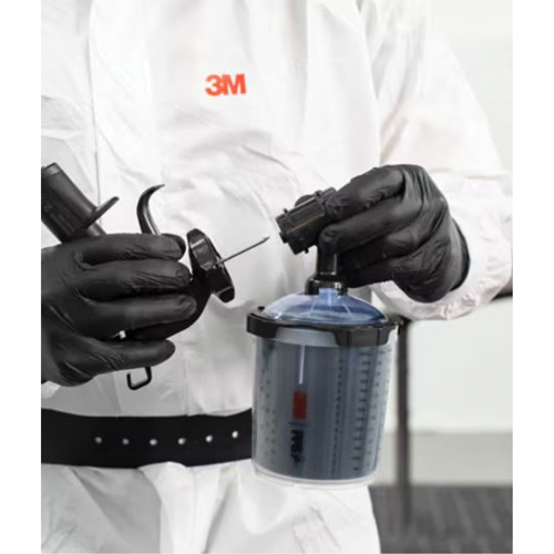 Performance Gravity Fine Finish Atomizing Head - Orange M & M Nord Ouest Inc