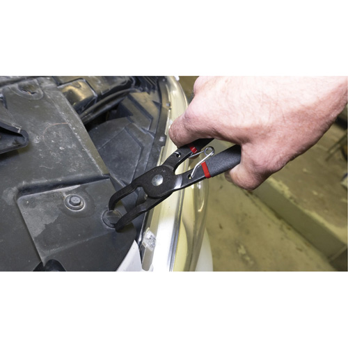 30° Push Pin Pliers with Dual Durometer Grips M & M Nord Ouest Inc
