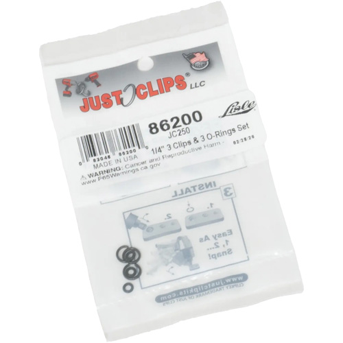 Jeu de clips et joints toriques de 1/4 po M & M Nord Ouest Inc