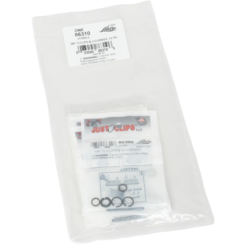 Jeu de clips et joints toriques de 3/8 po - en vrac M & M Nord Ouest Inc