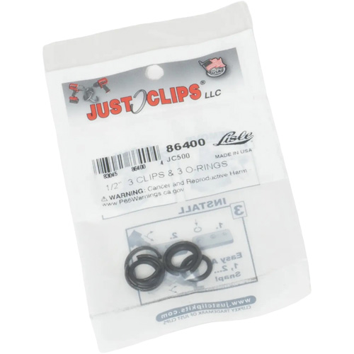 Jeu de clips et joints toriques de 1/2 po M & M Nord Ouest Inc