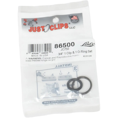 3/4" Clip & O-Ring Set M & M Nord Ouest Inc