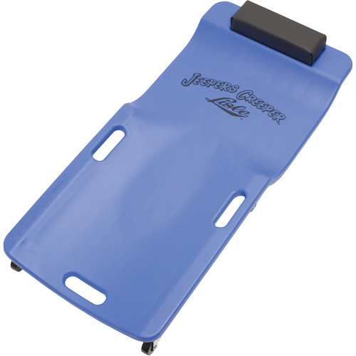 Blue Low Profile Plastic Creeper M & M Nord Ouest Inc
