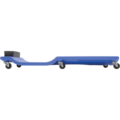 Blue Low Profile Plastic Creeper M & M Nord Ouest Inc
