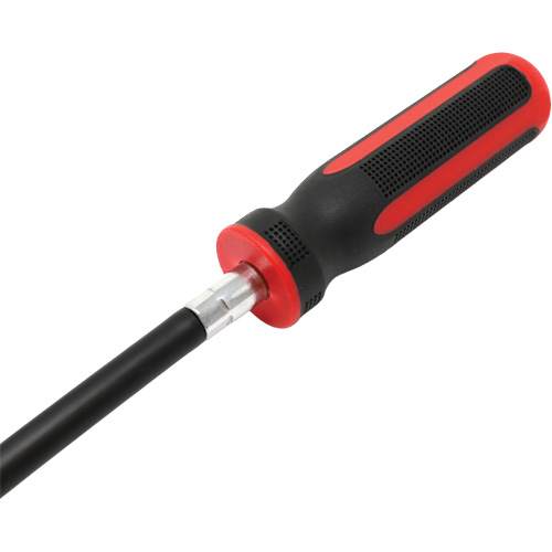 Tournevis flexible extra-long avec adaptateur carr&eacute; 1/4" x hexagonal 1/4" M & M Nord Ouest Inc
