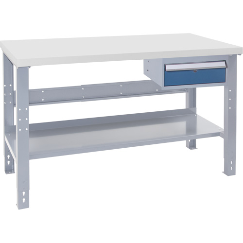 Industrial Duty Workbench, 72" W x 30" D x 34" H, 1000 lbs. Capacity M & M Nord Ouest Inc