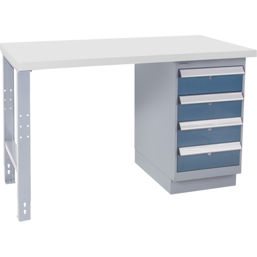 Industrial Duty Workbench, 30" W x 72" D x 34" H, 1000 lbs. Capacity M & M Nord Ouest Inc