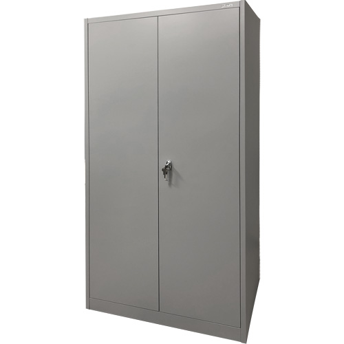 Storage Cabinet, Steel, 4 Shelves, 78" H x 36" W x 24" D, Grey M & M Nord Ouest Inc